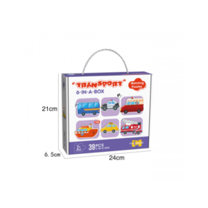 ROMPECABEZAS TRANSPORTES - 39 PIEZAS