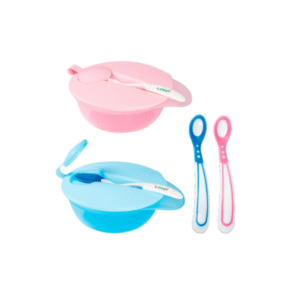 LOOPI SET PLATO CON TAPA Y CUCHARA