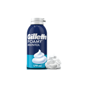 GILLETTE FOAMY MENTOL ESPUMA DE AFEITAR X175 GR.