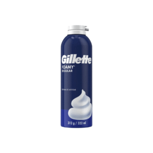 GILLETTE FOAMY REGULAR ESPUMA DE AFEITAR X312 GR.
