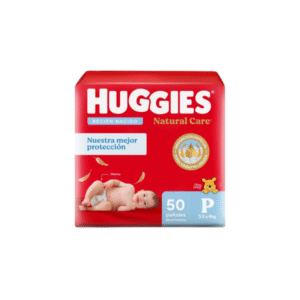 HUGGIES NATURAL CARE P X50 UN.