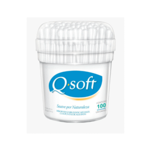 QSOFT HISOPOS EN POTE X100 UN.