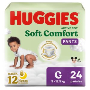 HUGGIES PANTS SOFT COMFORT G x24 UN.