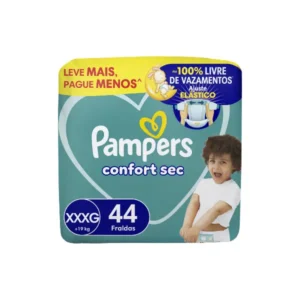 PAMPERS CONFORT SEC XXXG X44U +19KG