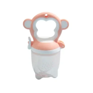 JUGUETOYS PORTA FRUTA MONO ROSA & BLANCO