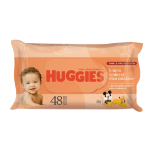HUGGIES TOALLITA HÚMEDA TRIPLE PROTECCIÓN X48 UN.