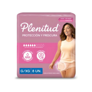 PLENITUD FEMME ROPA INTERIOR G/XG x8 UN.